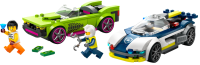 LEGO City 60415 Verfolgungsjagd mit Polizeiauto und Muscle Car