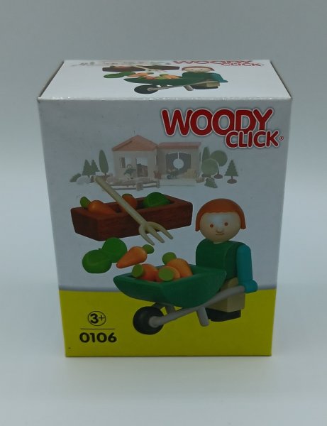 WOODY CLICK 1040106 Bauer mit Zubehör
