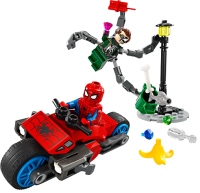 LEGO Marvel Super Heroes 76275 Motorrad-Verfolgungsjagd Spider-Man vs. Doc Ock
