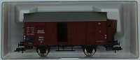 FLEISCHMANN Gedeckter G&uuml;terwagen mit Bremserhaus Kassel Bauart Gr 20 DRG 5330 Ep.II Spur H0