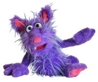 MATTHIES Living Puppets W904 Handpuppe Tofu 40 cm Monster to Go