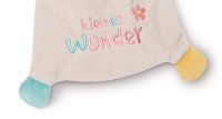 NICI 46733 Schmusetuch Hase mit Aufschrift "kleines Wunder"