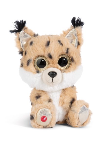 NICI 49295 Glubschis Kuscheltier Luchs Lenzo Plüschfigur 15 cm