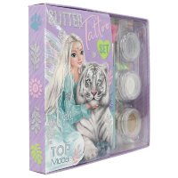 DEPESCHE 12518 TOPModel Glitzer Tattoo Set FANTASY TIGER
