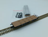 TILLIG Schwerlastwagen Sammp 705 beladen mit Betonteilen der DB AG Ep.V 15626 Spur TT