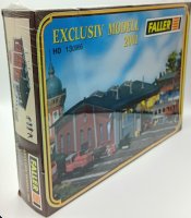 FALLER 130966 Waggon-Werkstatt Exclusiv-Modell Bausatz Spur H0