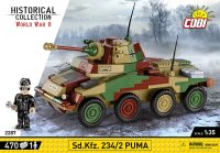 COBI 2287 Sd.Kfz. 234/2 Puma Militär-Baukasten 1:35