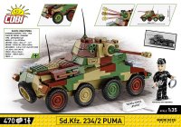 COBI 2287 Sd.Kfz. 234/2 Puma Militär-Baukasten 1:35