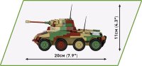 COBI 2287 Sd.Kfz. 234/2 Puma Militär-Baukasten 1:35