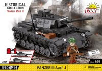 COBI 2289 Panzerkampfwagen III Ausf.J Militär-Baukasten 1:35