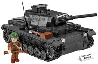 COBI Panzerkampfwagen III Ausf.J 2289 Militär-Baukasten 1:35