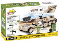 COBI 2401 Sd.Kfz.2 Kettenkrad Militär-Baukasten