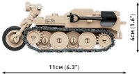 COBI 2401 Sd.Kfz.2 Kettenkrad Militär-Baukasten