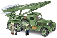 COBI Raketenwerfer BM-13 Katyusha (ZIS-6) 2280 Militär-Baukasten 1:35
