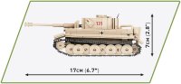 COBI PzKpfw VI Tiger 131 2710 Militär-Baukasten 1:48