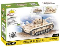 COBI Panzer III Ausf. J 2712 Militär-Baukasten 1:48