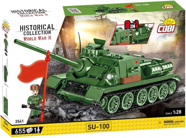 COBI 2541 SU-100 Milit&auml;r-Baukasten 1:28