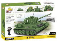 COBI 2542 Panzer T-34-85 Militär-Baukasten 1:28