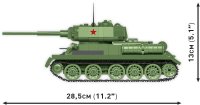 COBI 2542 Panzer T-34-85 Militär-Baukasten 1:28