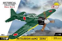 COBI 5861 Flugzeug Mitsubishi A6M2 Zero Militär-Baukasten 1:48