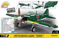 COBI 5861 Flugzeug Mitsubishi A6M2 Zero Militär-Baukasten 1:48
