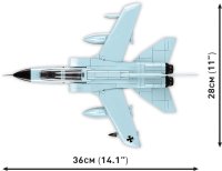 COBI Flugzeug Panavia Tornado IDS 5853 Milit&auml;r-Baukasten 1:48