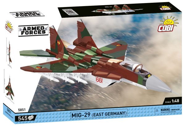 COBI Flugzeug MiG-29 Ost-Deutschland DDR 5851 Militär-Baukasten 1:48