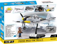 COBI 5741 Flugzeug Focke-Wulf FW 190-A3 Militär-Baukasten 1:32