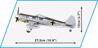 COBI 5741 Flugzeug Focke-Wulf FW 190-A3 Militär-Baukasten 1:32