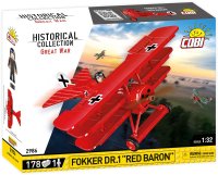 COBI 2986 Flugzeug Fokker Dr.1 Red Baron...
