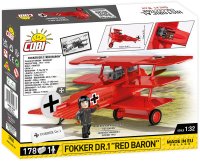 COBI 2986 Flugzeug Fokker Dr.1 Red Baron...