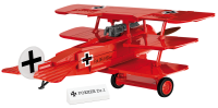 COBI 2986 Flugzeug Fokker Dr.1 Red Baron Militär-Baukasten 1:32