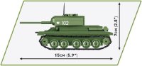 COBI Panzer T-34-85 2716 Militär-Baukasten 1:48