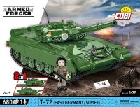 COBI Panzer T-72 M1 Ost-Deutschland und UdSSR 2625 Militär-Baukasten 1:35