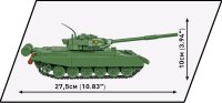 COBI Panzer T-72 M1 Ost-Deutschland und UdSSR 2625 Militär-Baukasten 1:35