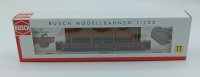 BUSCH Flachwagen mit Beladung Flanschrohr Ks 3300 DR Ep.IV 31512 Spur TT