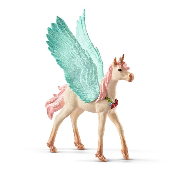SCHLEICH bayala Schmuckeinhorn-Pegasus Fohlen 70575