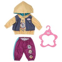 ZAPF Creation 832615 BABY born® Outfit Boy mit Hoody...