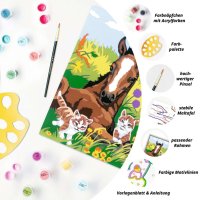 RAVENSBURGER 20299 Malen nach Zahlen Süße Tierkinder