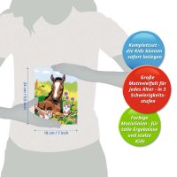 RAVENSBURGER 20299 Malen nach Zahlen Süße Tierkinder