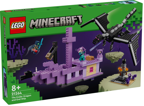 LEGO Minecraft™ Der Enderdrache und das Endschiff 21264