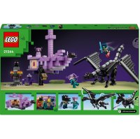 LEGO Minecraft™ Der Enderdrache und das Endschiff...