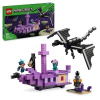 LEGO Minecraft™ Der Enderdrache und das Endschiff 21264