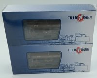TILLIG Schwenkdachwagen-Einheit Bauart Tdgrrs der DSB Ep.V 01584 Spur TT