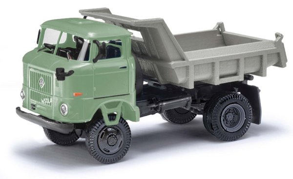 BUSCH Espewe IFA W50 LA MK5 Muldenkipper, blassgrün 95282 LKW-Modell 1:87