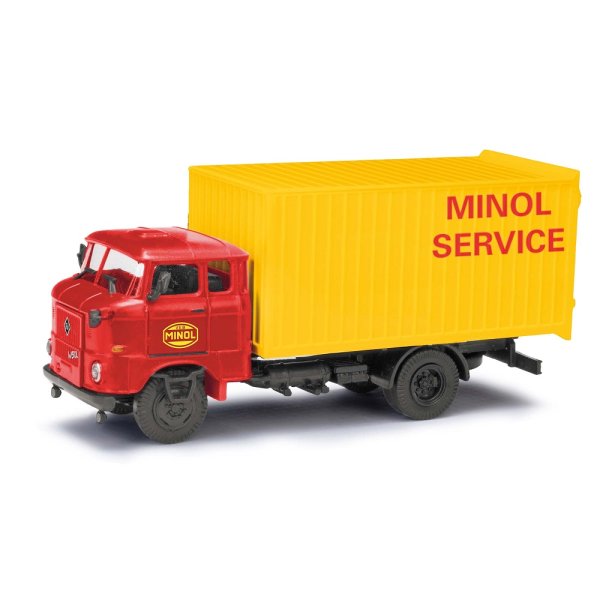 BUSCH Espewe IFA W50L MK, Ersatzteile Minol 95198 LKW-Modell 1:87