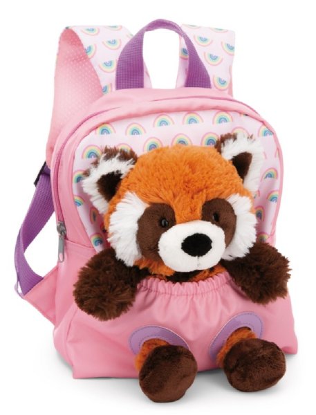 NICI Rucksack mit Roter Panda Pl&uuml;schtier 49853
