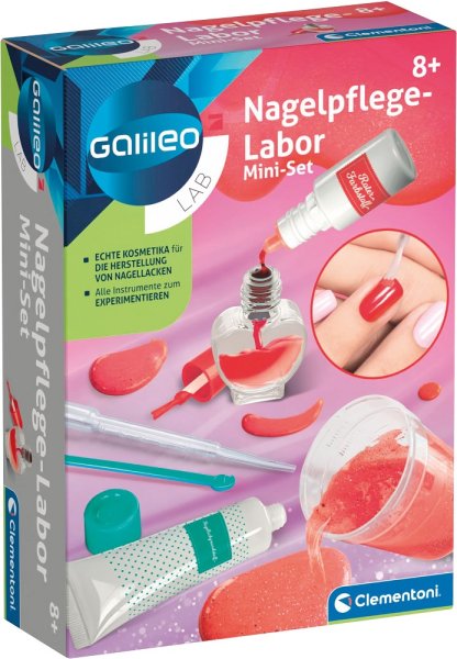 CLEMENTONI Galileo Nagelpflege-Labor Mini-Set 59376