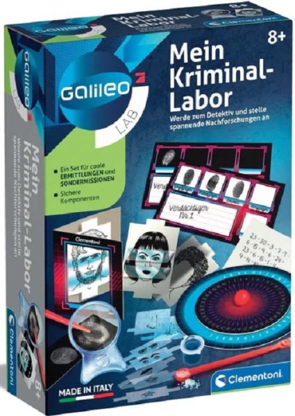 CLEMENTONI Galileo Mein Kriminal-Labor 59321
