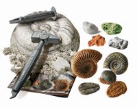 CLEMENTONI Galileo Ausgrabungs-Set Fossilien und Mineralien 59381